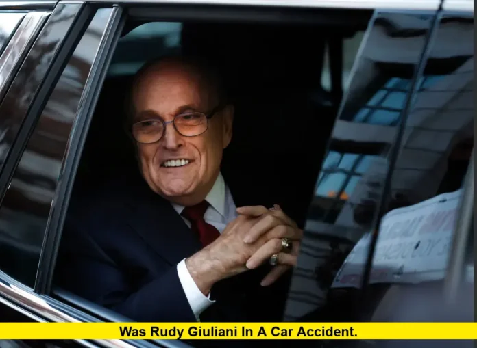 Was Rudy Giuliani in a Car Accident
