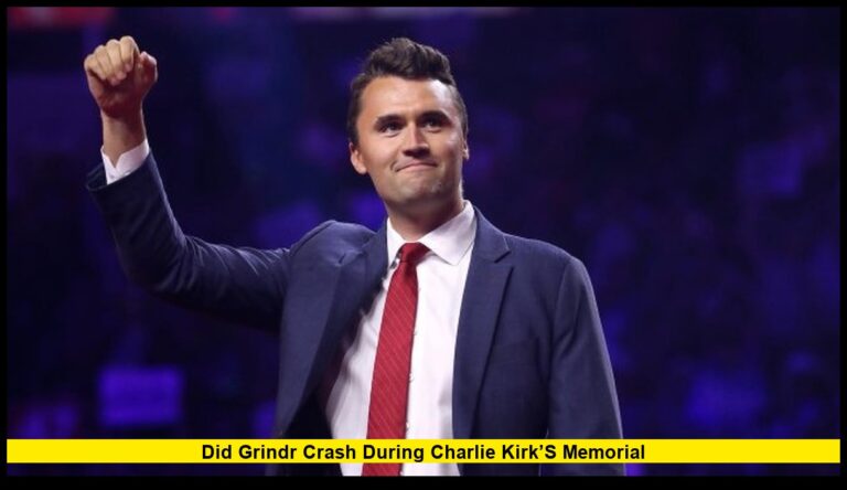did Grindr crash during Charlie Kirk’s memorial