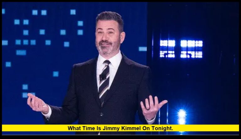 what time is Jimmy Kimmel on tonight