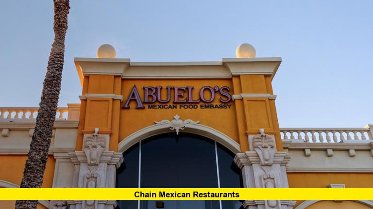 Chain Mexican restaurants