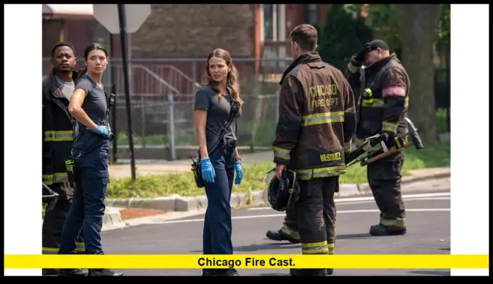 Chicago Fire cast. Chicago Fire cast
