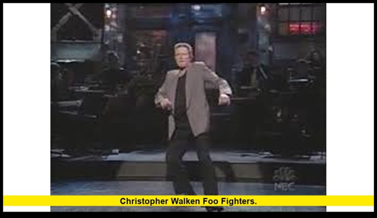 Christopher Walken Foo Fighters