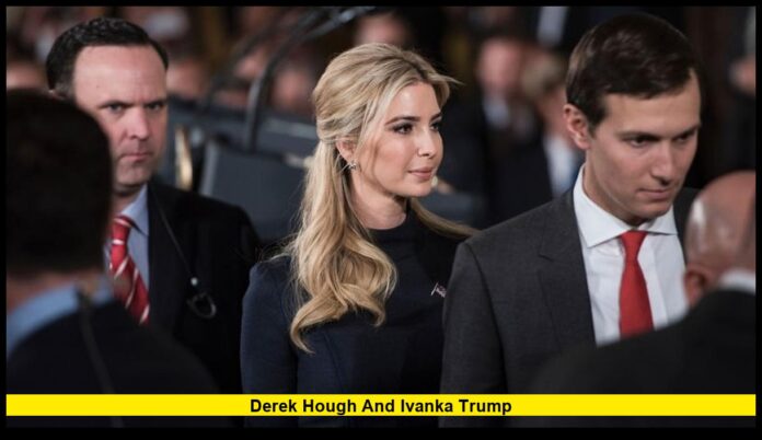Derek Hough and Ivanka Trump