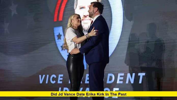 Did JD Vance Date Erika Kirk in the Past