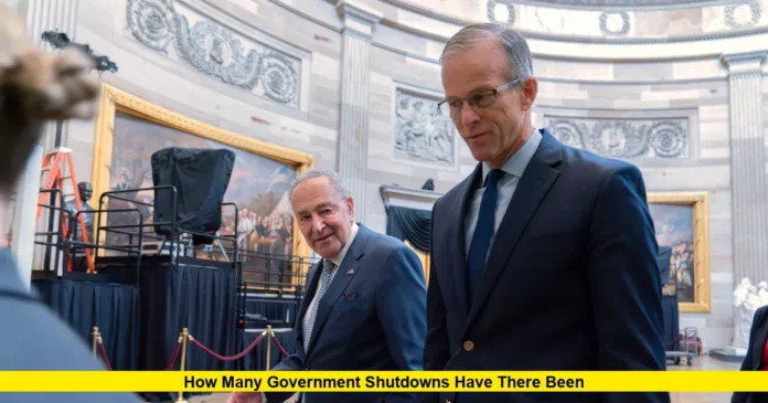 How Many Government Shutdowns Have There Been