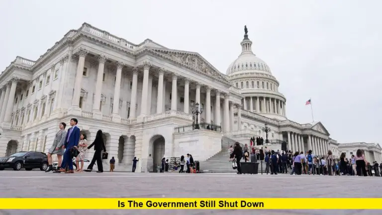 Is the Government Still Shut Down