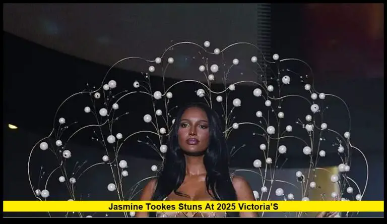 Jasmine Tookes Stuns at 2025 Victoria’s Secret Fashion Show While Pregnant
