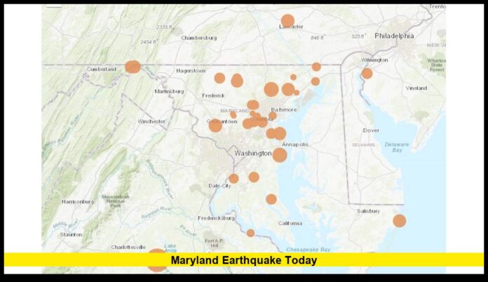 Maryland Earthquake Today Maryland Earthquake Today: Mild Tremor Shakes Parts of the Mid-Atlantic Region