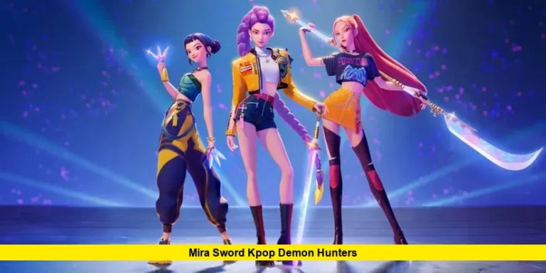 Mira Sword Kpop Demon Hunters