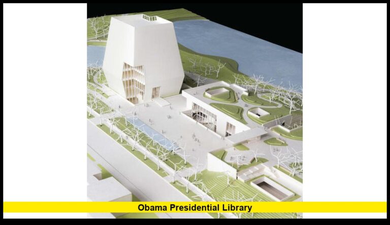 Obama Presidential Library Nears Completion as Chicago’s Jackson Park Transformation Continues