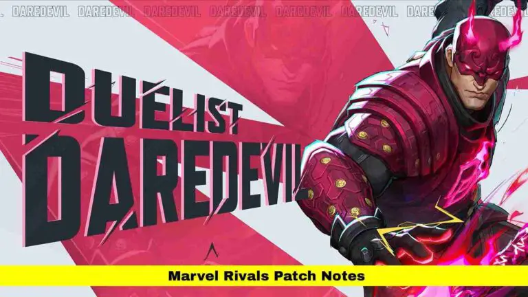 Marvel Rivals Patch Notes