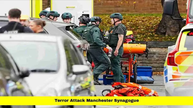 Terror Attack Manchester Synagogue