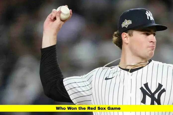 Who Won the Red Sox Game