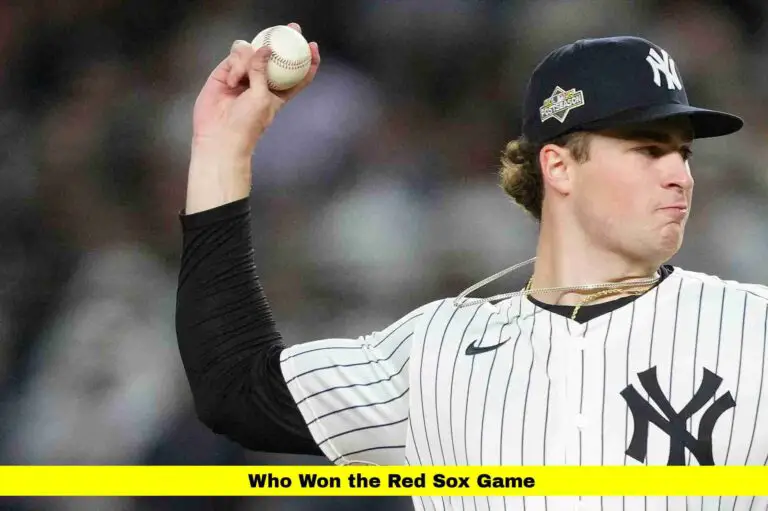 Who Won the Red Sox Game