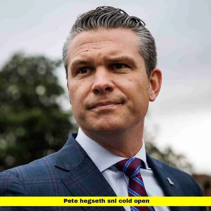 Pete Hegseth SNL Cold Open Pete Hegseth SNL Cold Open