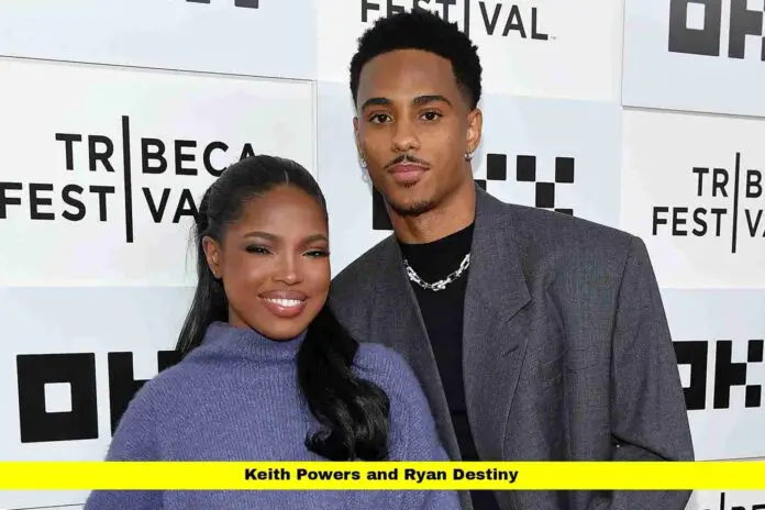 Keith Powers and Ryan Destiny
