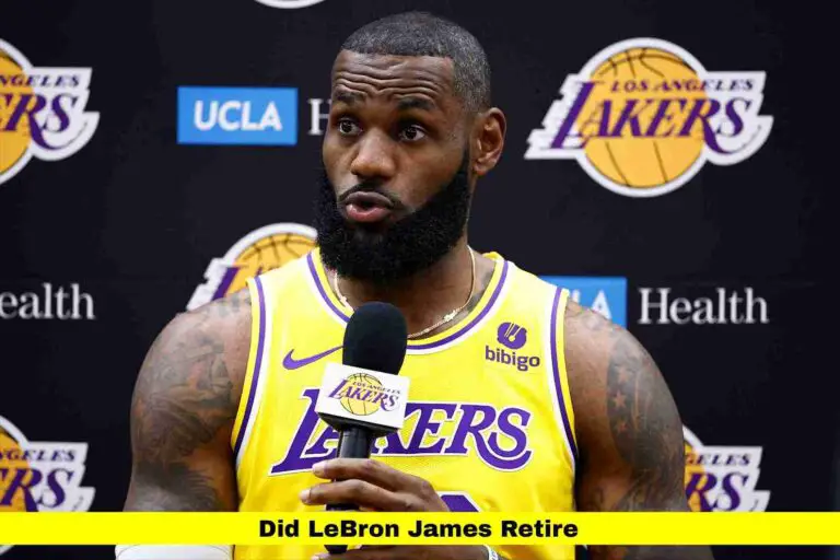 Did LeBron James Retire