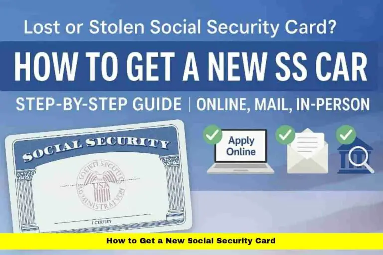 How to Get a New Social Security Card
