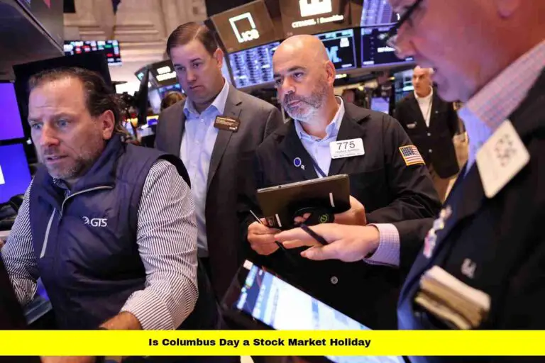 Is Columbus Day a Stock Market Holiday