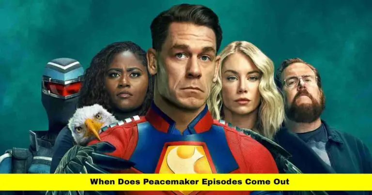 When Does Peacemaker Episodes Come Out