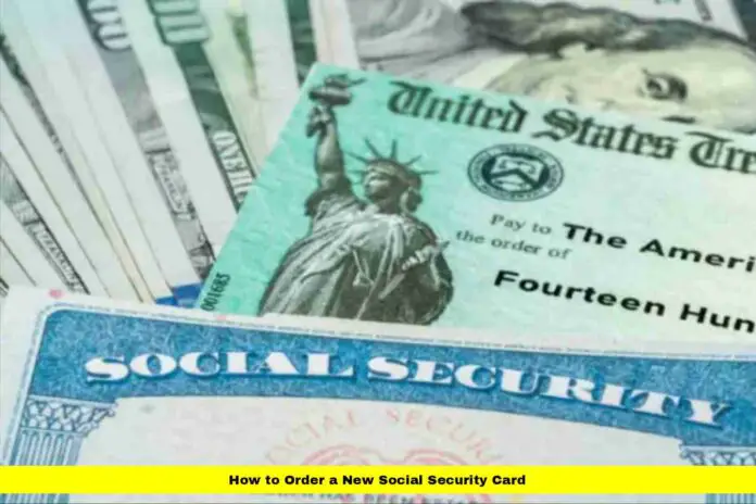 How to Order a New Social Security Card