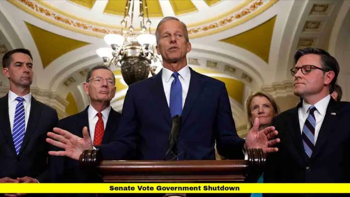 Senate Vote Government Shutdown Senate Vote Government Shutdown