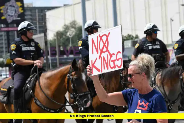 No Kings Protest Boston