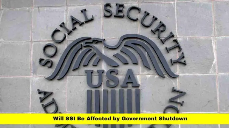 Will SSI Be Affected by Government Shutdown