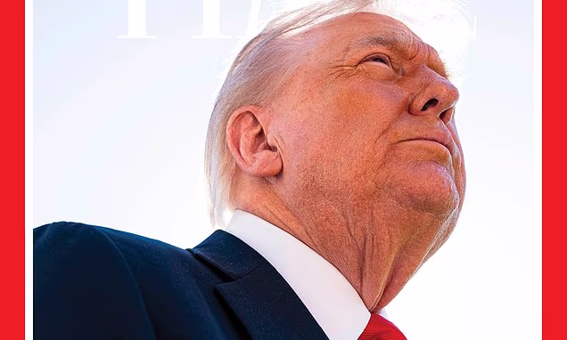 Picture of Trump on Time Magazine Cover Triggers Strong Reaction from Former President