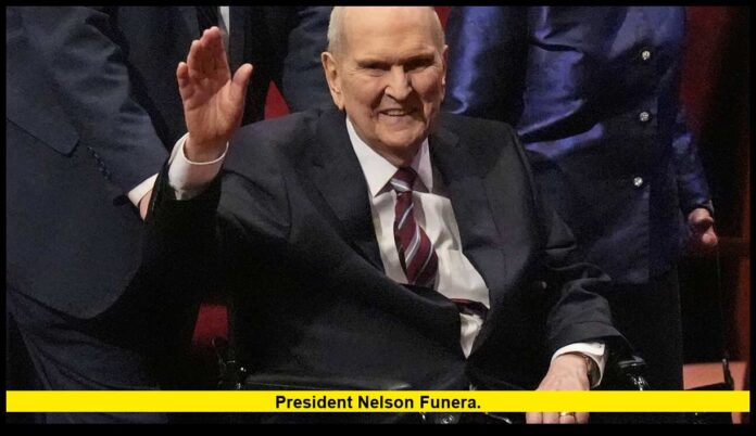 President Nelson funera. President Nelson funera
