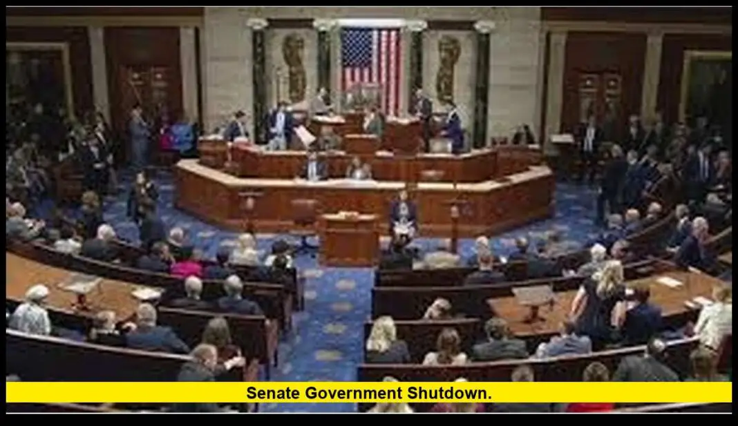 Senate Government Shutdown Lawmakers Still Deadlocked as Federal