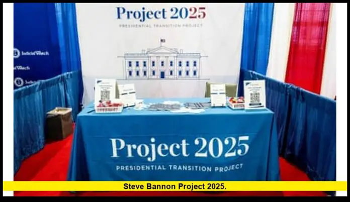 Steve Bannon Project 2025