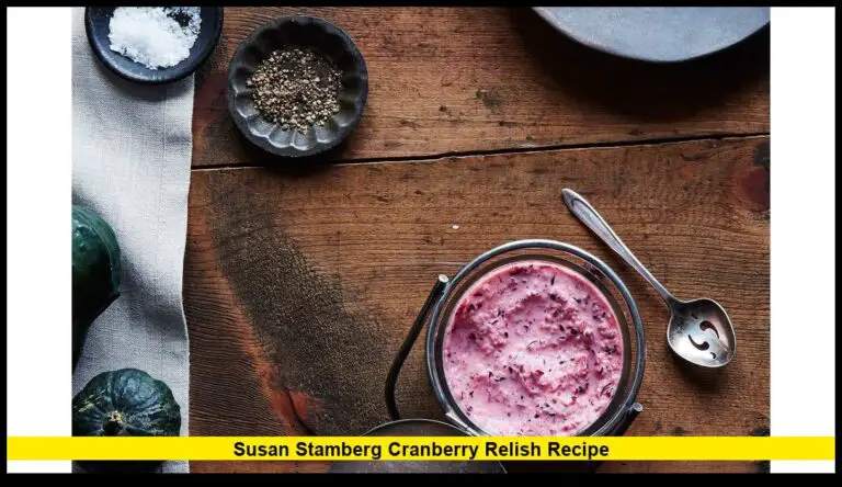Susan Stamberg Cranberry Relish Recipe Returns to Spotlight as America Prepares for the Holidays