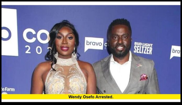 WENDY OSEFO ARRESTED. WENDY OSEFO ARRESTED