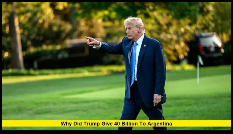 Why Did Trump Give $40 Billion to Argentina