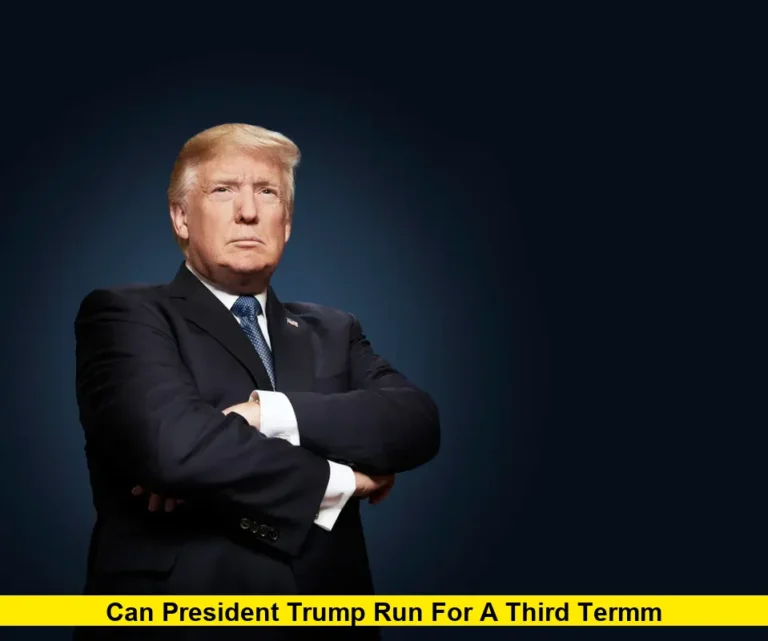 can president trump run for a third term