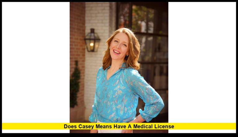 Does Casey Means Have a Medical License?