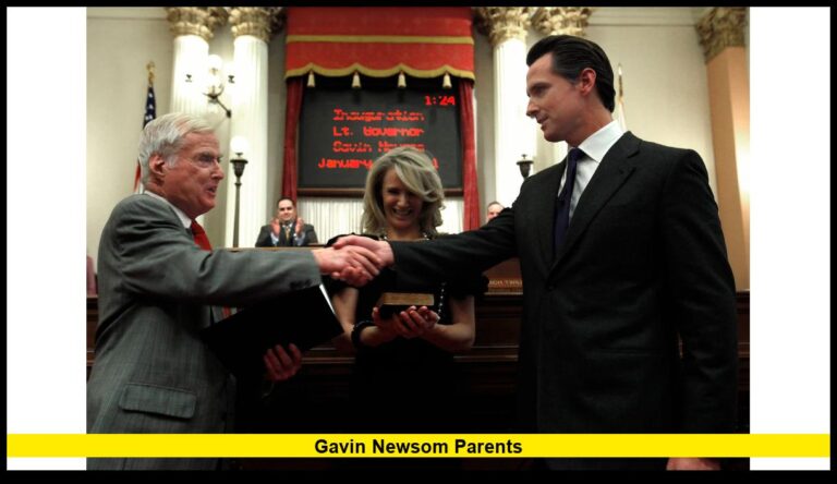 Gavin Newsom Parents
