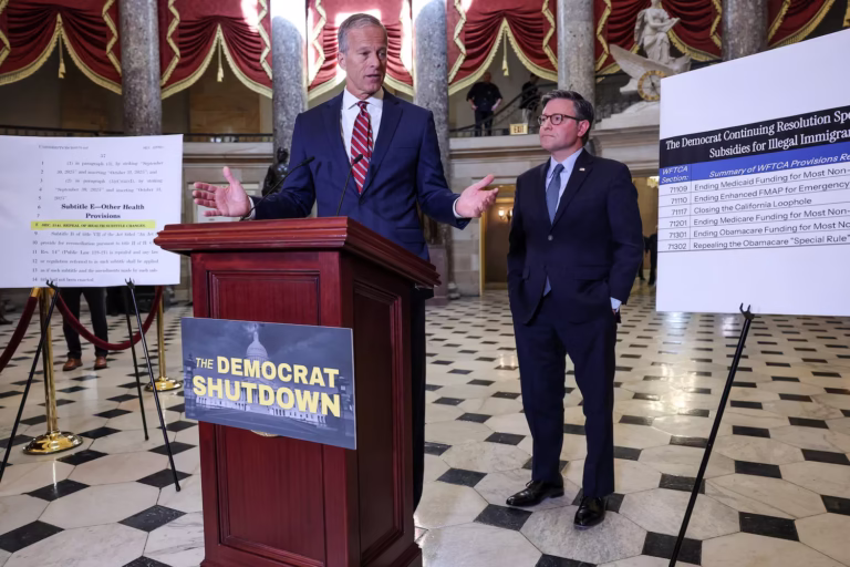 government shutdown Senate votes