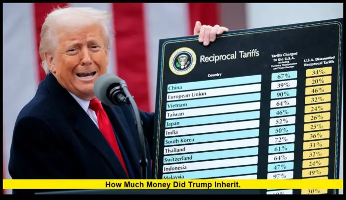 how much money did Trump inherit