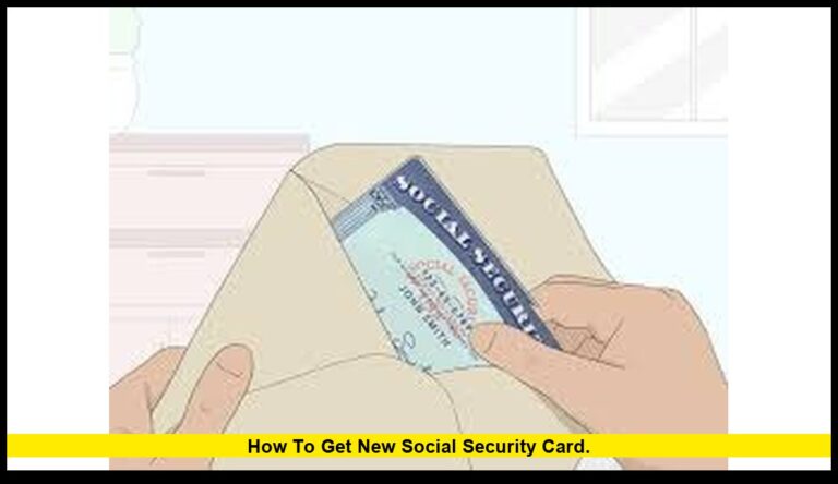 how to get new social security card