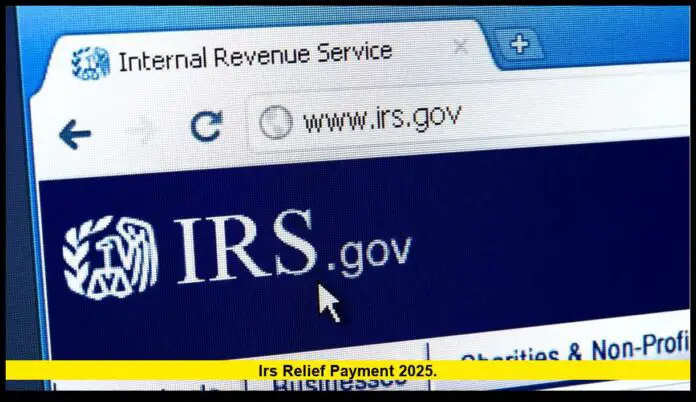 irs relief payment 2025