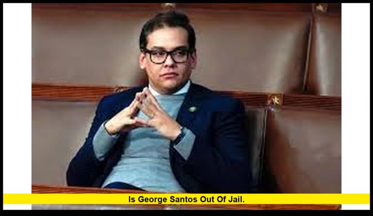 is George Santos out of jail