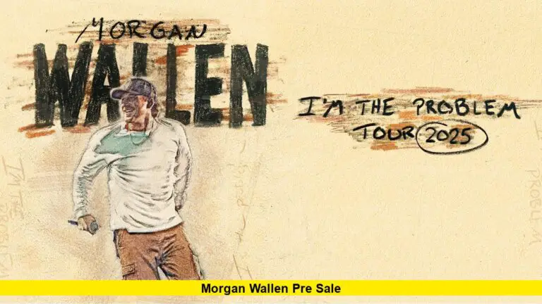 Morgan Wallen Pre Sale