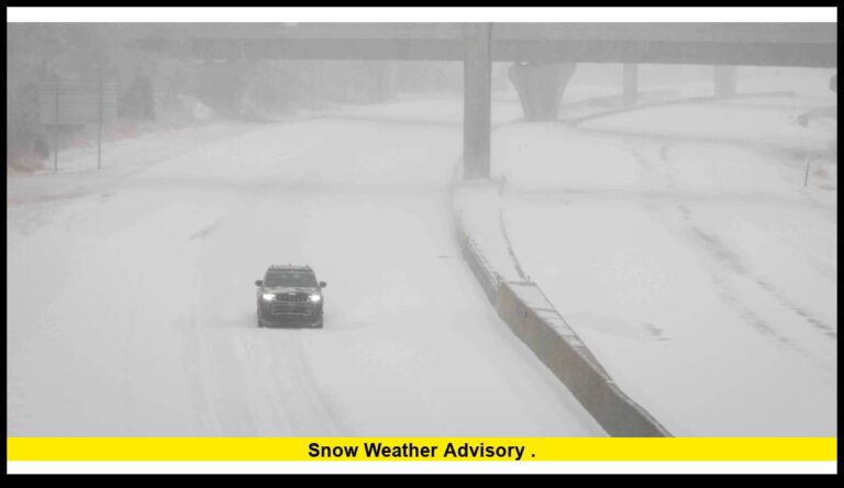 snow weather advisory