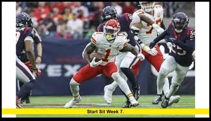 start sit week 7. start sit week 7