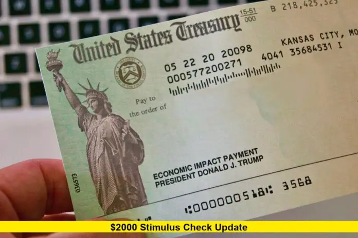 $2000 Stimulus Check Update $2000 Stimulus Check Update