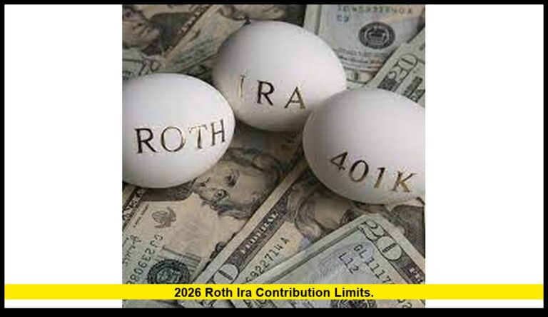 2026 Roth IRA contribution limits.
