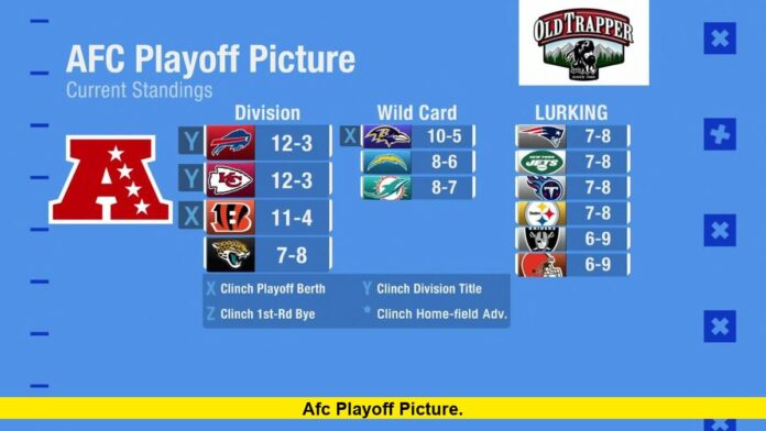 AFC Playoff Picture. AFC Playoff Picture