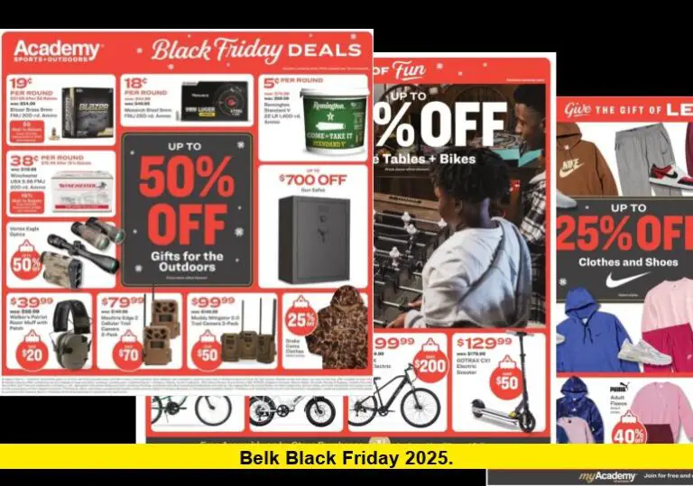 Belk Black Friday 2025